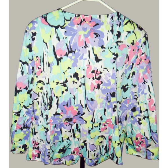 Josephine Women's Colorful Blazer with Hidden Hooks - Picture 2 of 5